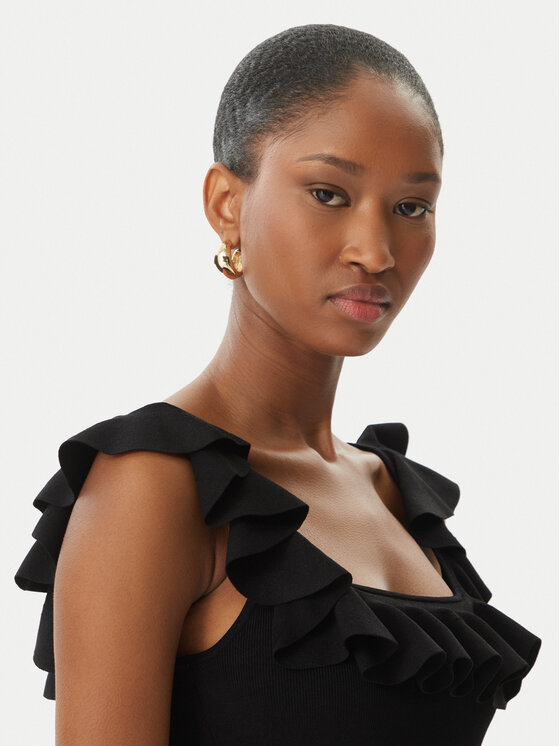 MICHAEL Michael Kors MICHAEL Michael Kors Bluse MS661G033D Schwarz Slim Fit