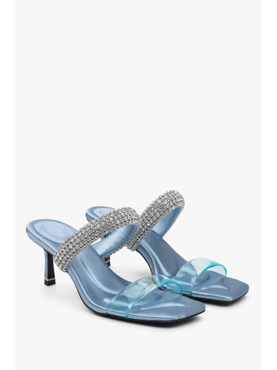 Estro Estro Παντόφλες ER00113384 Γαλάζιο