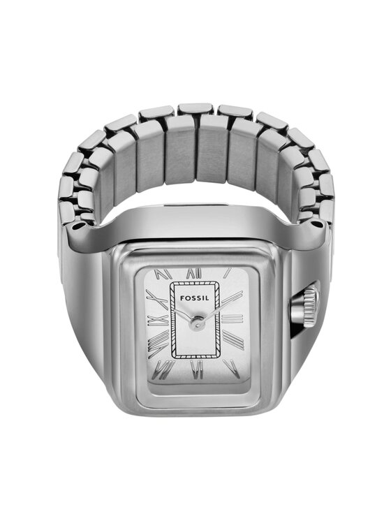 Fossil Fossil Hodinky Watch Ring ES5344 Strieborná