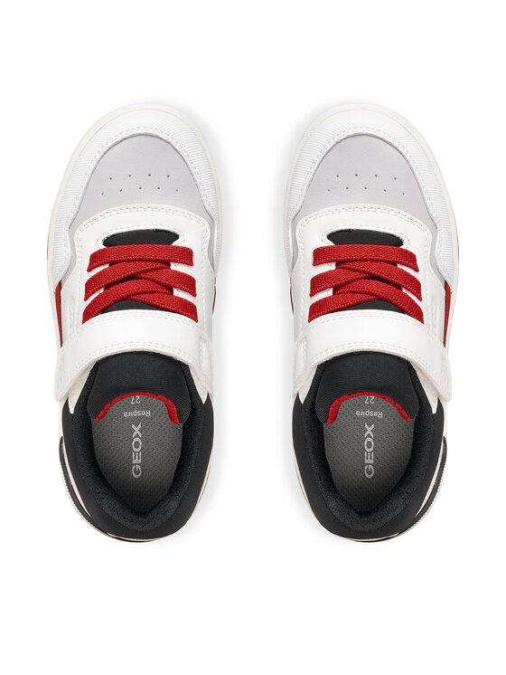 Geox Geox Laisvalaikio batai J Washiba Boy J66LQH 0BC15 C0050 M Balta