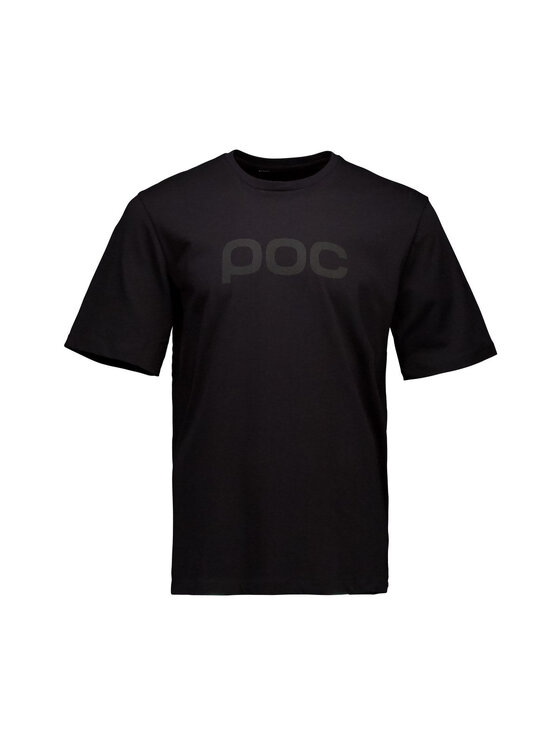 POC POC T-Shirt POC Tee Czarny Loose Fit