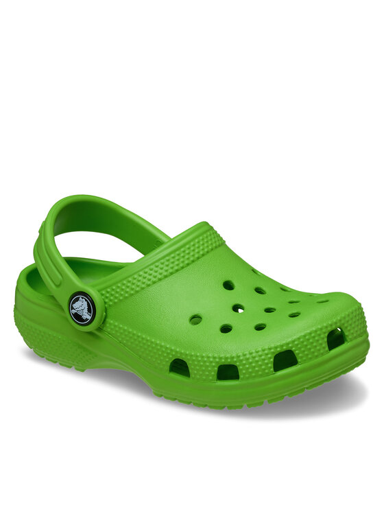 Crocs Crocs Natikače Classic Clog T 206990 Zelena