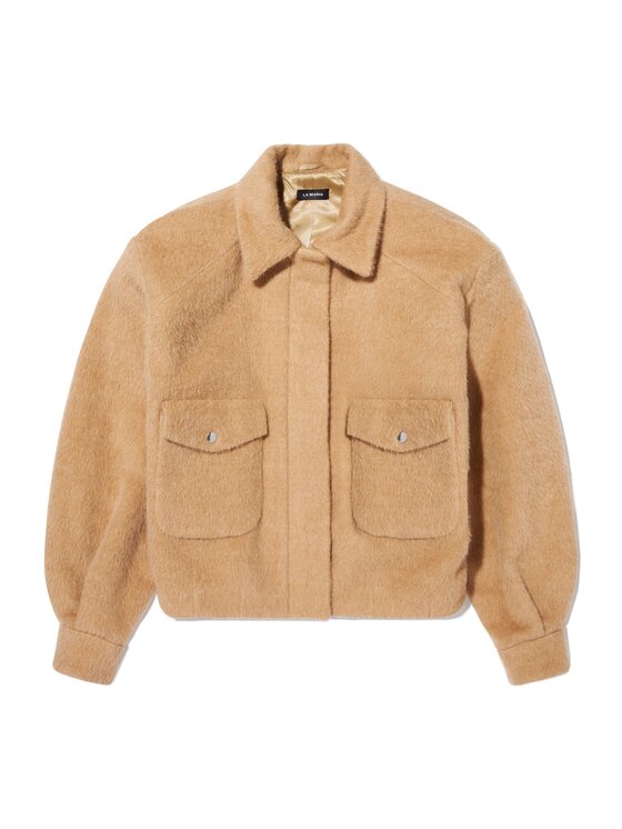 La Mania La Mania Bomber METTHEW 2 Beige Classic Fit