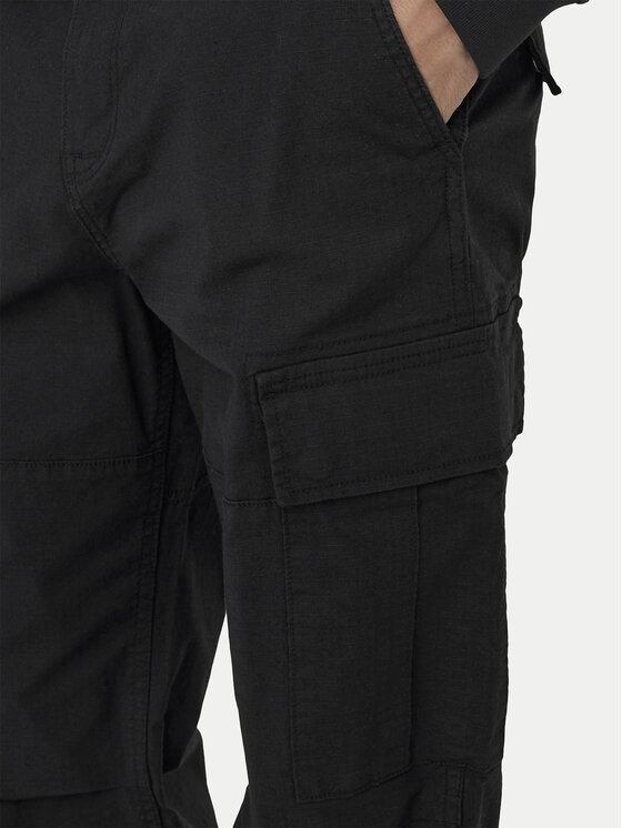 Only & Sons Only & Sons Medžiaginės kelnės Ray 22028640 Juoda Loose Fit