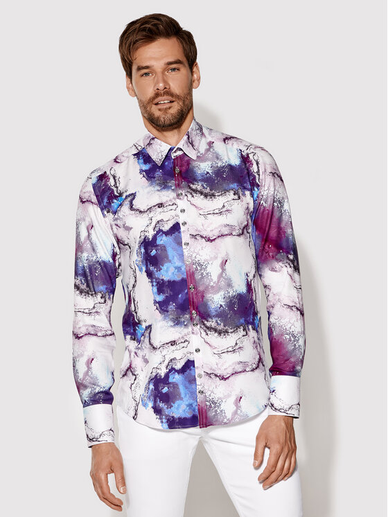 Camicia Januarius 1 Multicolore Slim Fit