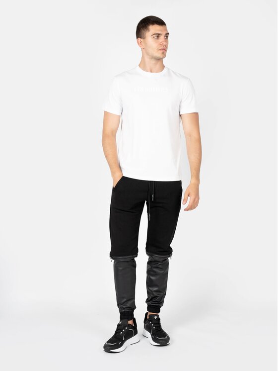Les Hommes Les Hommes T-Shirt LBT1026700F Λευκό Regular Fit