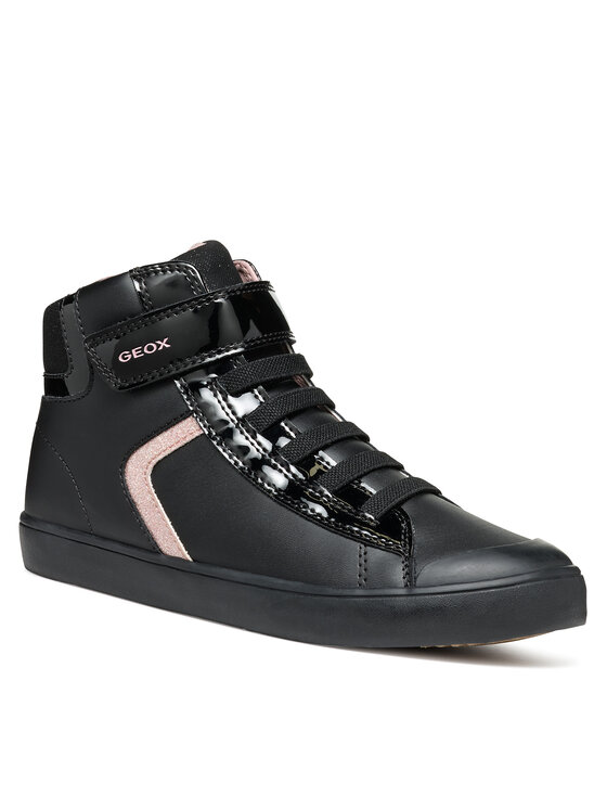 Geox Geox Sneakersy J Gisli Girl J464NA 05402 C9289 M Czarny