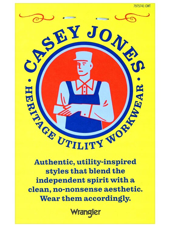 Wrangler Wrangler Spodnie materiałowe Casey Jones Utility Niebieski Relaxed Fit