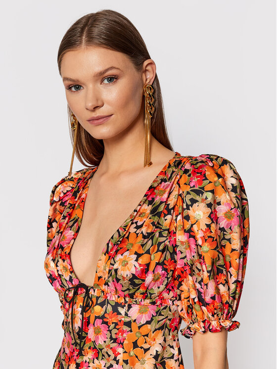 Vestito estivo Laureen CD2385 Arancione Regular