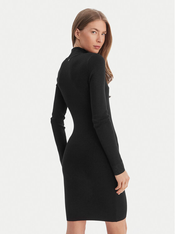 Guess Guess Φόρεμα υφασμάτινο W6RK61 Z4842 Μαύρο Regular Fit