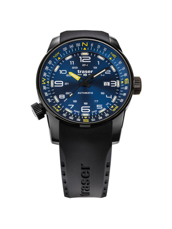 Traser Traser Zegarek TS-109742 Niebieski