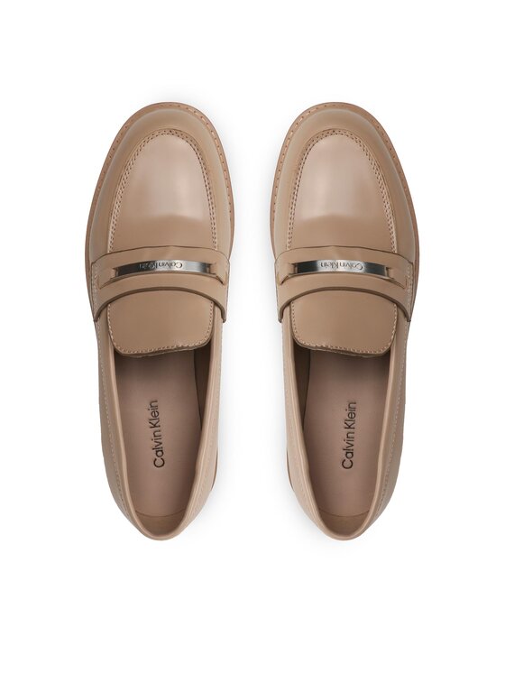 Calvin Klein Calvin Klein Loferi Rubber Sole Loafer W/Hw HW0HW01791 Bēšs