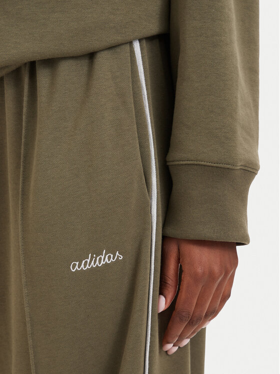 adidas adidas Džemperis Seasonal Essentials Colorpop KV6861 Žalia Regular Fit