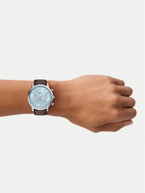 Fossil Fossil Pulkstenis Neutra Chronograph FS6109 Brūns