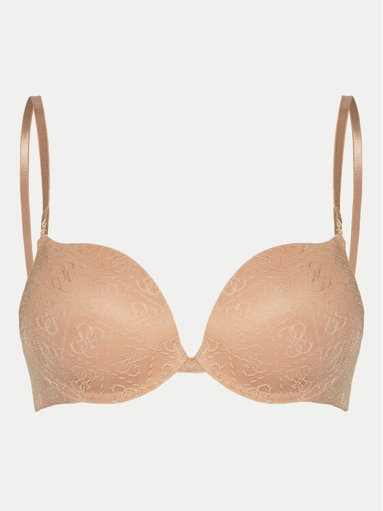 Guess Guess Бюстгальтер push-up O5RC12 KCLB0 Коричневий