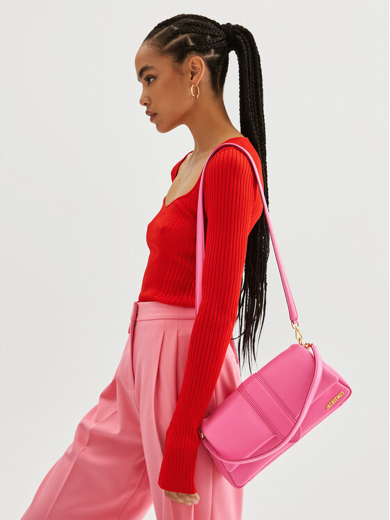JACQUEMUS JACQUEMUS Torbica Le Bambimou 231BA052-3073 Ružičasta