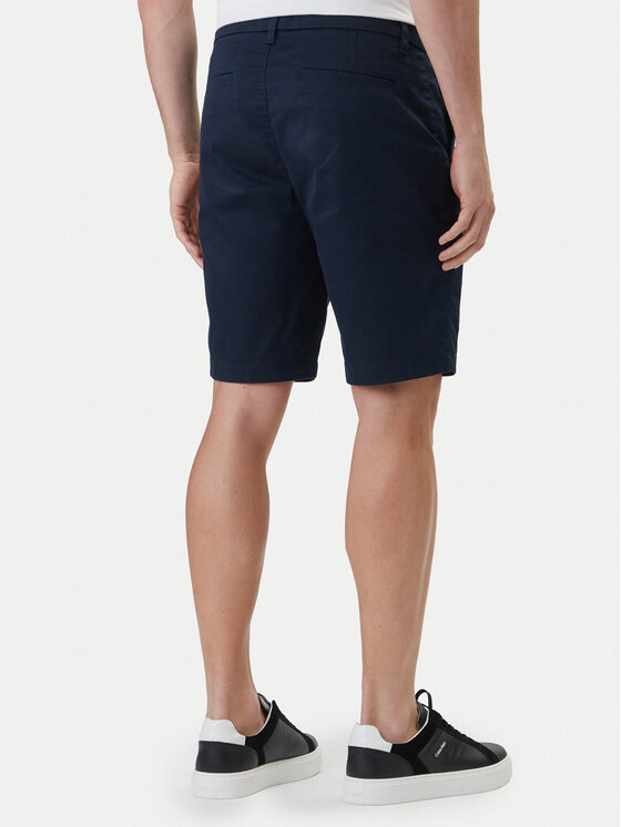 Calvin Klein Calvin Klein Bavlnené šortky LV04LF601G Tmavomodrá Regular Fit