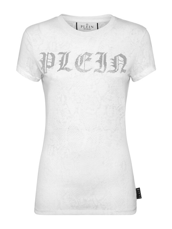 PHILIPP PLEIN PHILIPP PLEIN T-Shirt 3599 Biały Regular Fit
