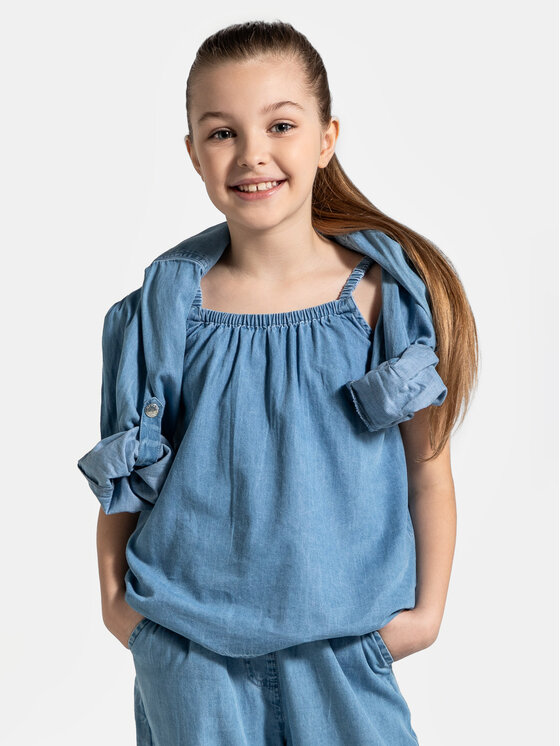 Coccodrillo Coccodrillo Top WC4140501HGJ Albastru Regular Fit