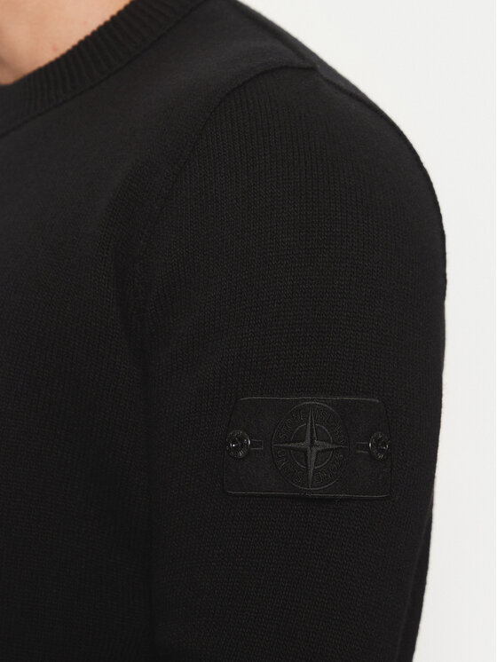 Stone Island Stone Island Sweater 8115527FA Fekete Regular Fit
