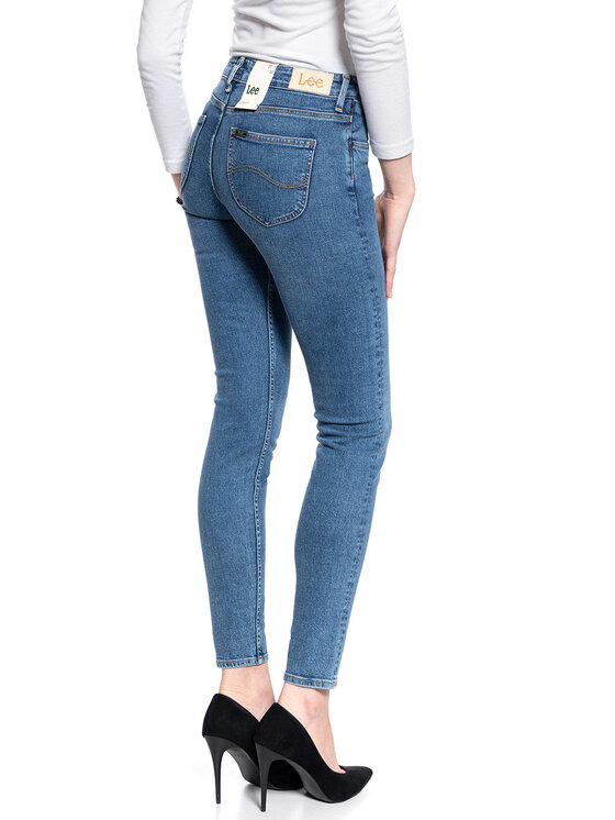 Lee Lee Jeans SCARLETT SELVAGE Blu Skinny Fit