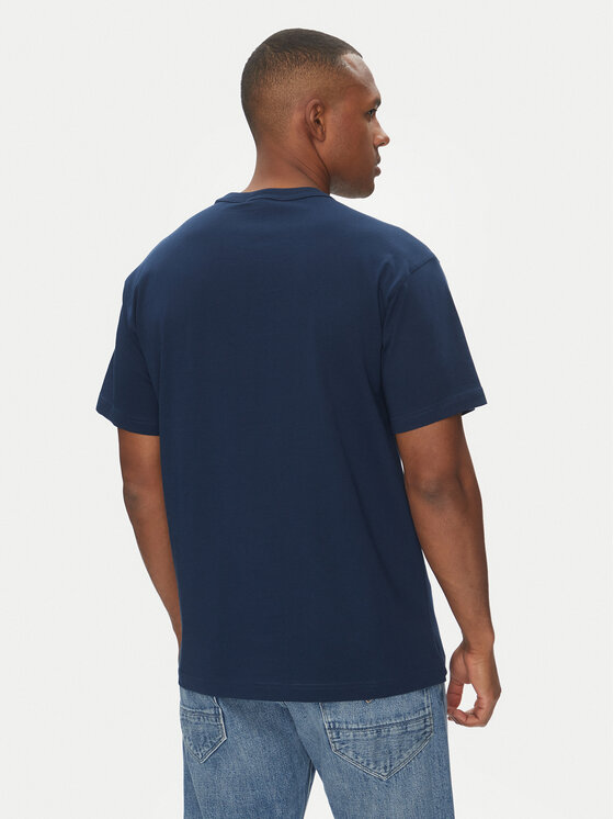 Versace Jeans Couture Versace Jeans Couture T-krekls 78GAHT08 Tumši zils Regular Fit