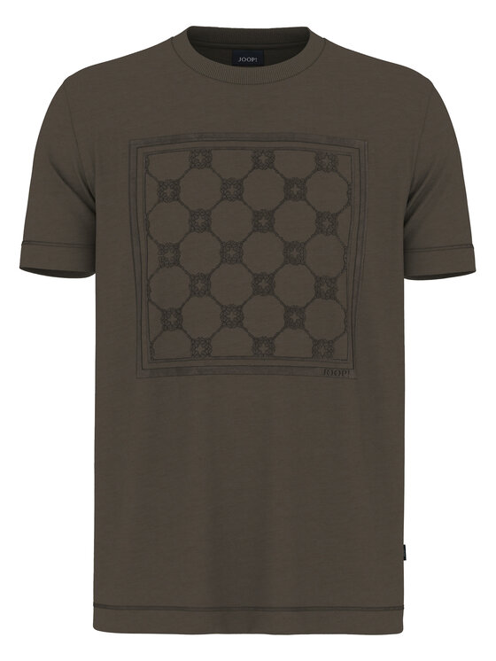 JOOP! JOOP! Тишърт 17 JJ-21Bajo 30047429 Кафяв Modern Fit