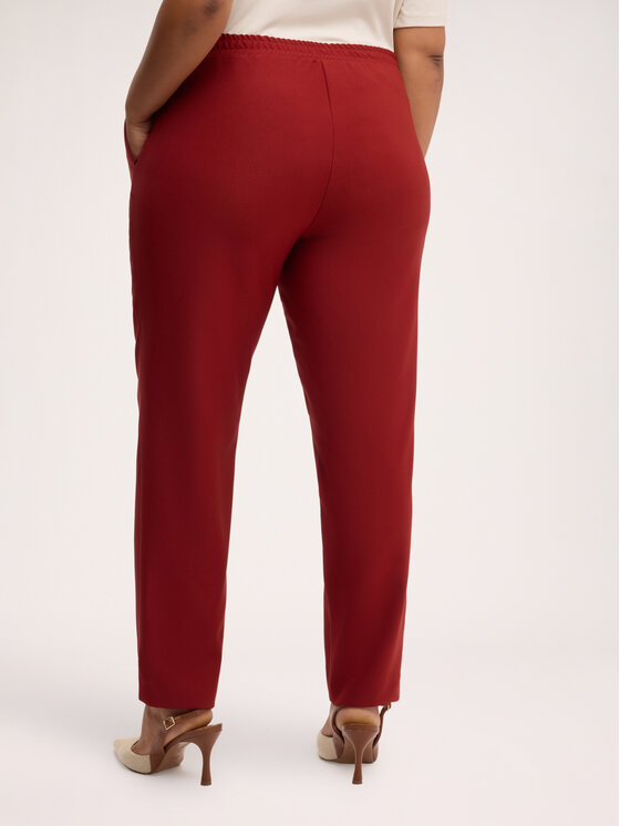 Fiorella Rubino Fiorella Rubino Spodnie materiałowe P011T005600N037 Brązowy Slim Fit