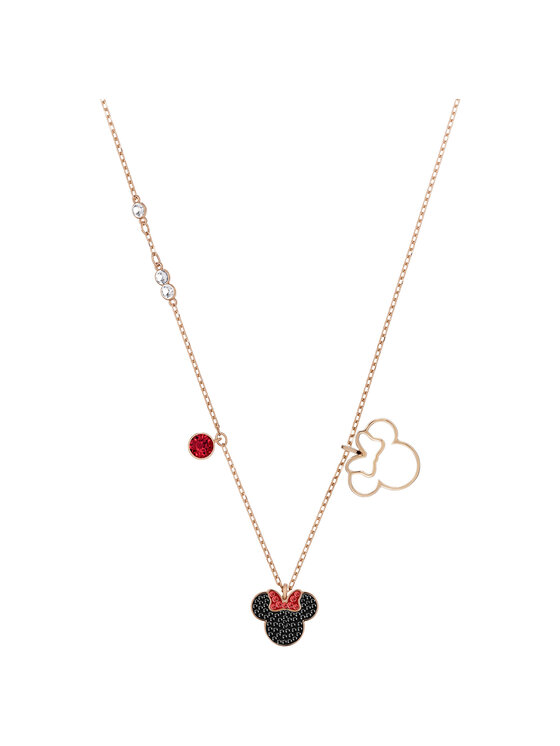 Swarovski Swarovski Naszyjnik Mickey&Minnie 5737558 Różowe złoto