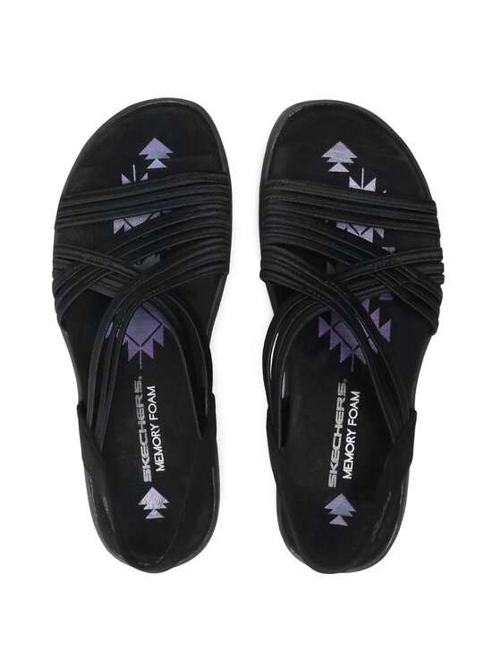 Skechers Skechers Sandały Simply Stretch 163023/BLK Czarny