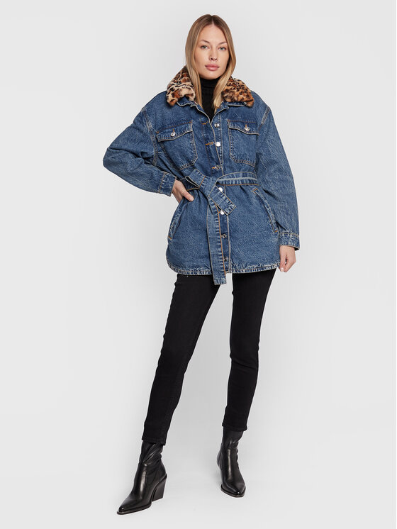 Liu Jo Liu Jo Джинсова куртка UF2112 D4746 Голубий Regular Fit