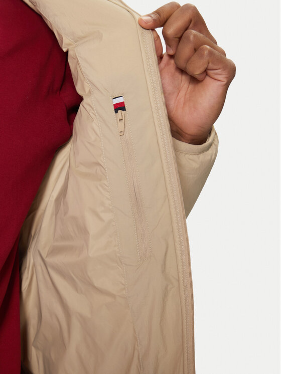 Tommy Hilfiger Tommy Hilfiger Зимно яке MW0MW37641 Бежов Regular Fit