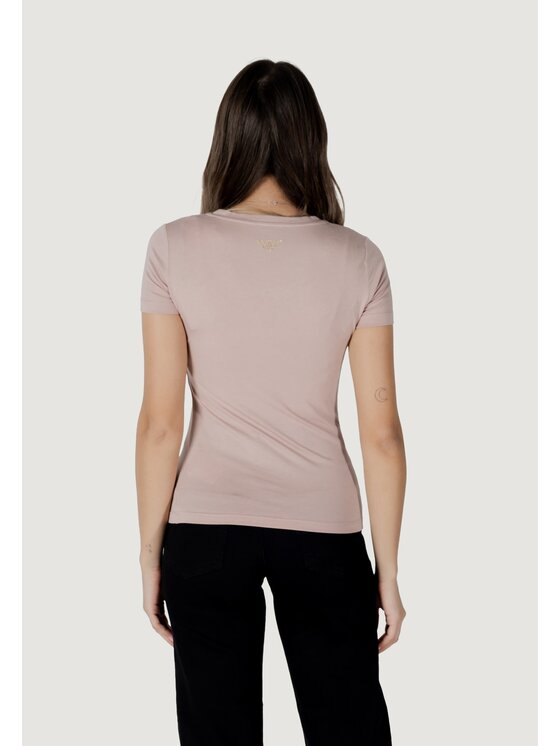 EA7 Emporio Armani EA7 Emporio Armani T-Shirt 8NTT67 TJDQZ Różowy Casual Fit