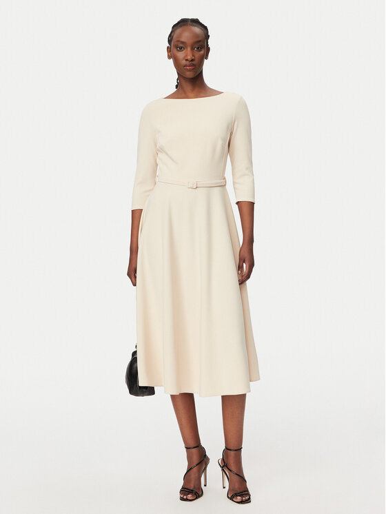 Rinascimento Rinascimento Coctailkleid CFC0127892003 Beige Regular Fit