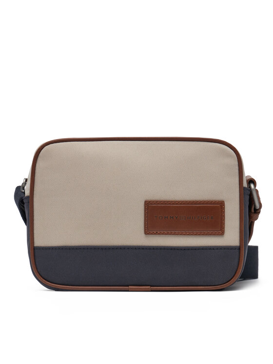 Férfi Válltáska Tommy Hilfiger, Bézs, Th Casual Camera Bag AM0AM13366