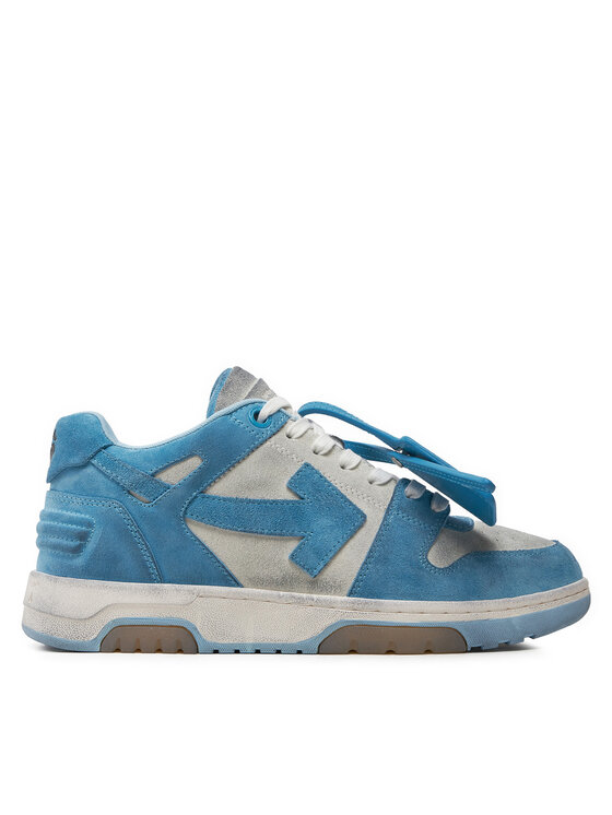 Off-White Off-White Sneakersy OMIA189S22LEA0080140 Modrá