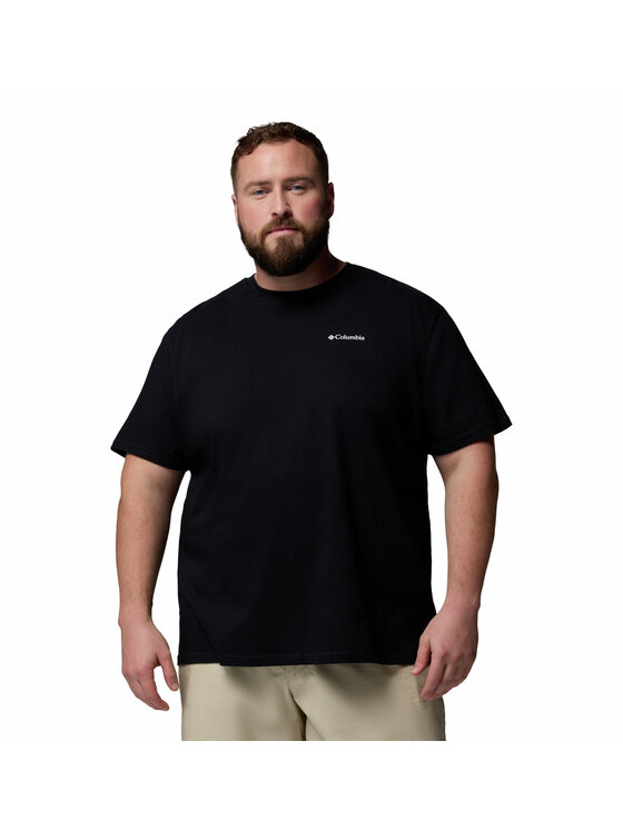 Columbia Columbia T-Shirt 215502 Czarny Regular Fit