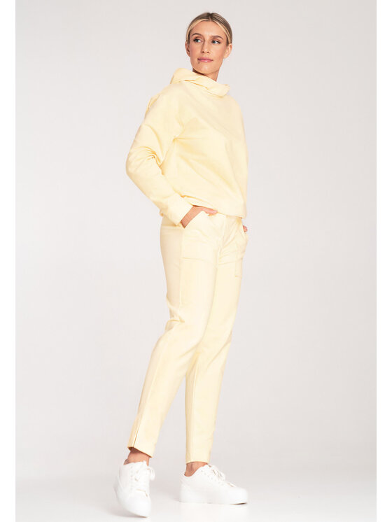FIGL FIGLFIGL Pantaloni da tuta M1035 Giallo Regular Fit