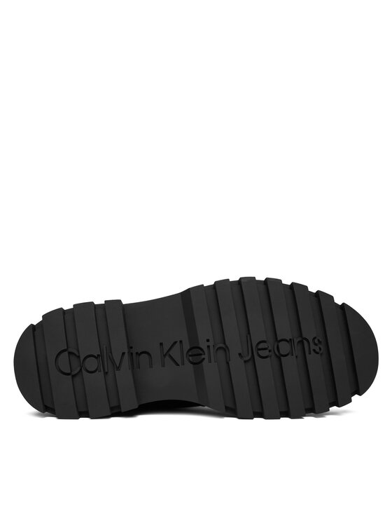 Calvin Klein Jeans Calvin Klein Jeans Bakancs Lugged Hiking Lace Up Lth YM0YM01336 Fekete