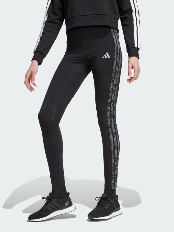 adidas adidas Legginsy 159885 Czarny Fitted Fit