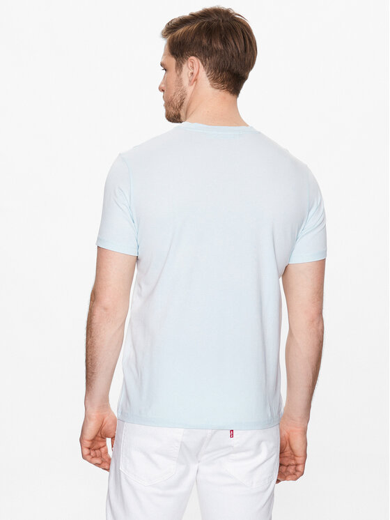KARL LAGERFELD KARL LAGERFELD T-Shirt 755890 532221 Niebieski Regular Fit