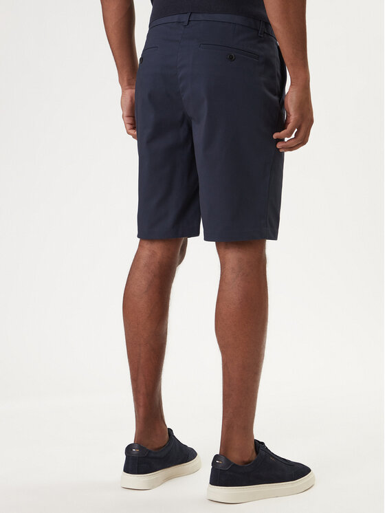 Calvin Klein Calvin Klein Szövet rövidnadrág LV04LF622G Sötétkék Slim Fit