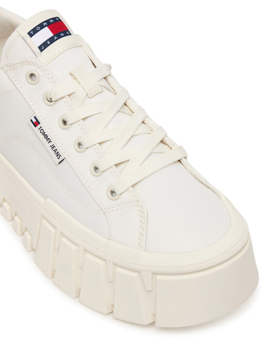 Tommy Jeans Tommy Jeans Снікерcи Tjw Flatform Chunky Sneaker EN0EN03036 Écru