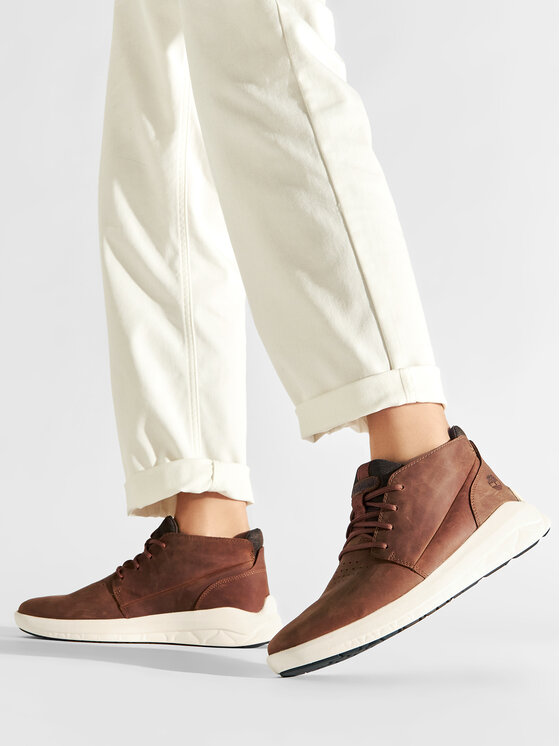 Timberland Timberland Gležnjarji Bradstreet Ultra Pt Chk TB0A2GV33581 Rjava
