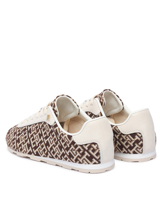 Tommy Hilfiger Tommy Hilfiger Superge Bella Monogram Sneaker FW0FW09523 Rjava