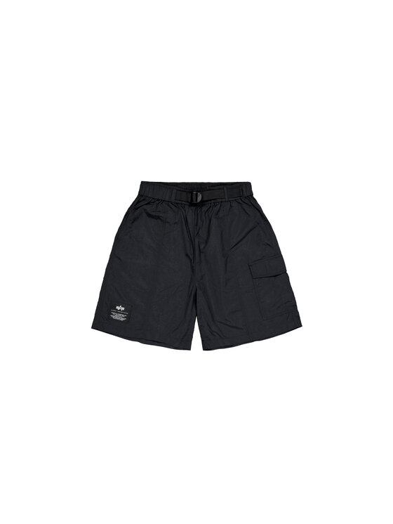 Alpha Industries Alpha Industries Szorty Nylon Cargo Short Czarny Regular Fit