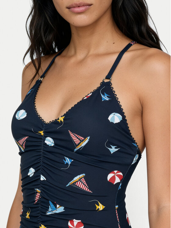 Seafolly Seafolly Купальник Beach Club 11213-303 Cиній