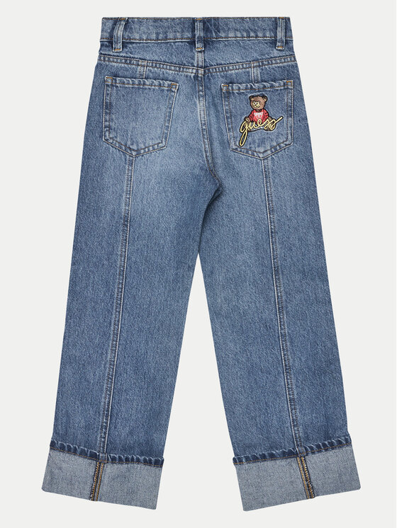 Guess Guess Blugi J4BA14 D5D70 Albastru Regular Fit