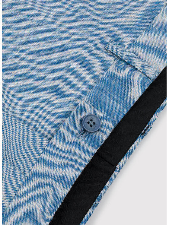 Pako Lorente Pako Lorente Spodnie garniturowe P23SF-6G-024 Niebieski Slim Fit