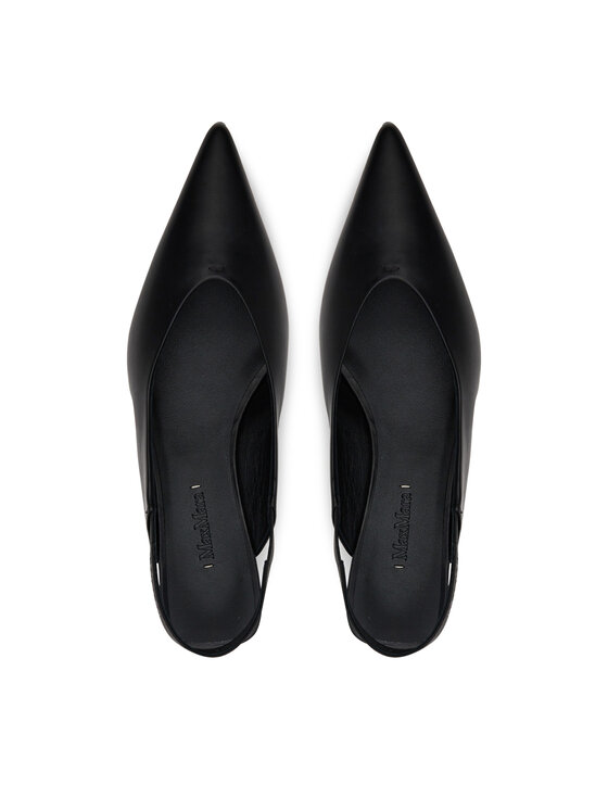 Max Mara Max Mara Sandali Slingy 2514521111600 Črna